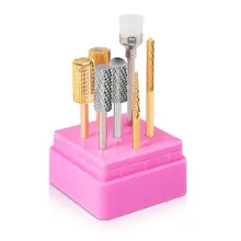 7 шт., Вольфрамовая сталь, сверло для ногтей, Электрический Маникюрный аппарат, 3/3" хвостовик для чистки кутикулы, U90F