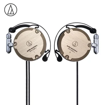 

Audio-Technica EM7X Over-Ear Portable Headphones Re-enacted Metal Sports Running Headphones Music Headphones Gray