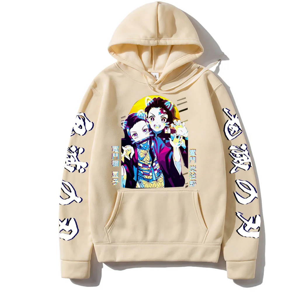 Waliicorners Kamado Tanjiro Kamado Nezuko Clothes Hooded Sweashirt Kimetsu No Yaiba Demon Slayer 9 H10c6dca1a97f4175948ece531bd40549u