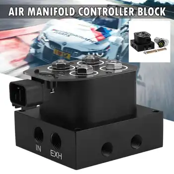 

Controller Block Air Ride Suspension Management System 30-350psi Solenoid Valve Manifold Controller Block 1/4" NPT Ports