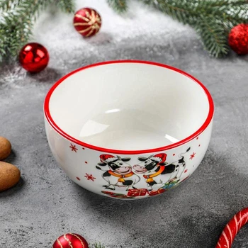 

Salad bowl "Year of the bull", d = 14 cm