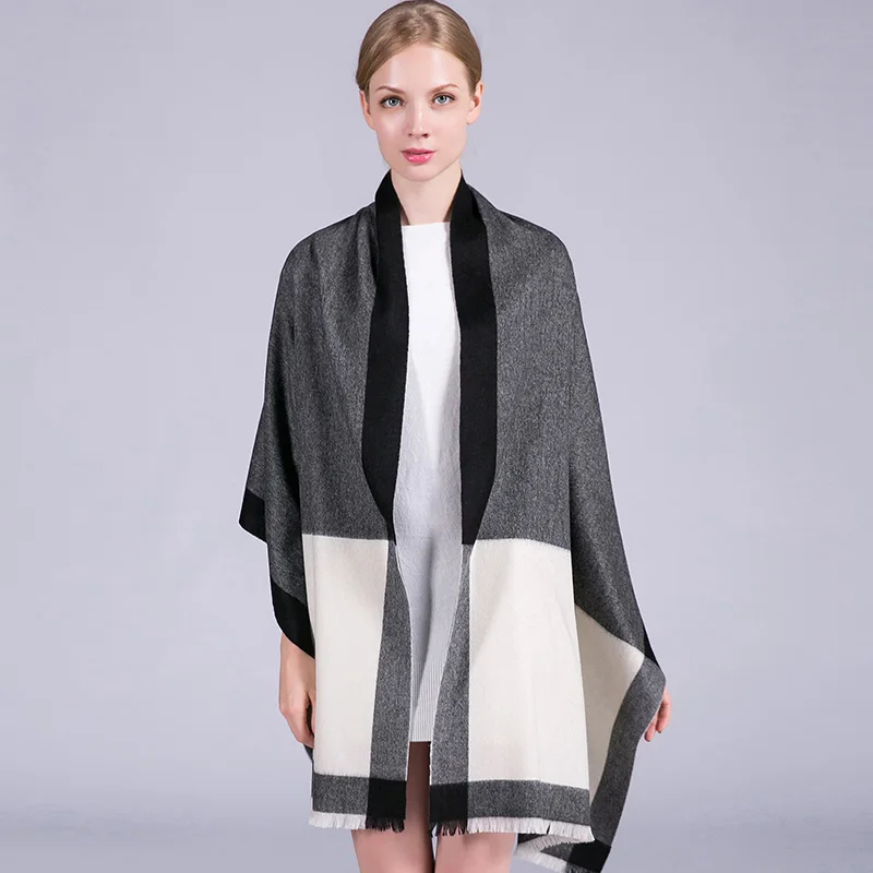 

Шарф кашемировый женский, зимний, теплый, 200 х60 см, 100%