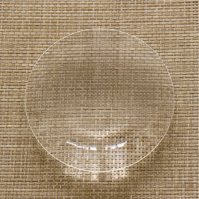K9 Physics Optical Double Convex Lens 6X Magnifying Glass HD 80 mm Lenticular Lens Projector Physics Experimental Accessories