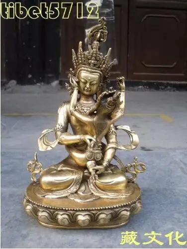 304 тибетская Буддийская бронза Vajrasattva Yabyum EINZIGARTIG статуя Будды 28 см свадебные