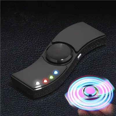 New USB Decompression Finger Gyro Rechargeable Electronic Lighter Cigarette Turbo Cigar Plasma Pulse | Игрушки и хобби