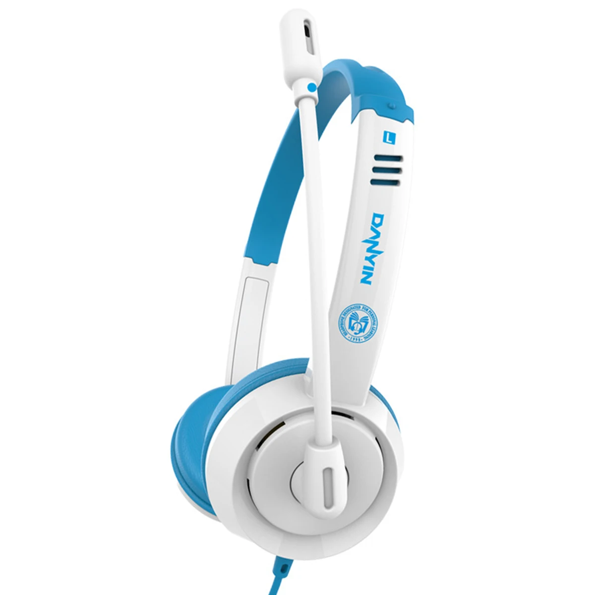 Kids Wired Headphone Over Ear Headset 3 5mm Plug Computer Cellphone Earphone With Mic For Online Course Portable Audio Video
