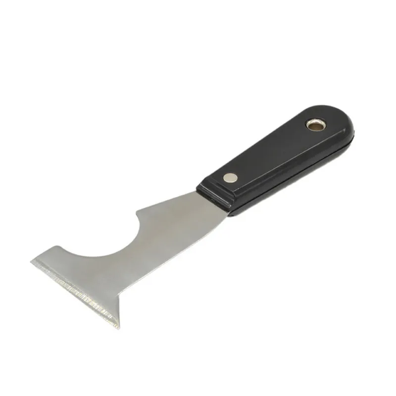 

Carbon Steel Putty Knife Scraper Blade Handle Wall Filling Spatula 5 In 1 Trowel Plaster Shovel Caulk Removal Tool Construction