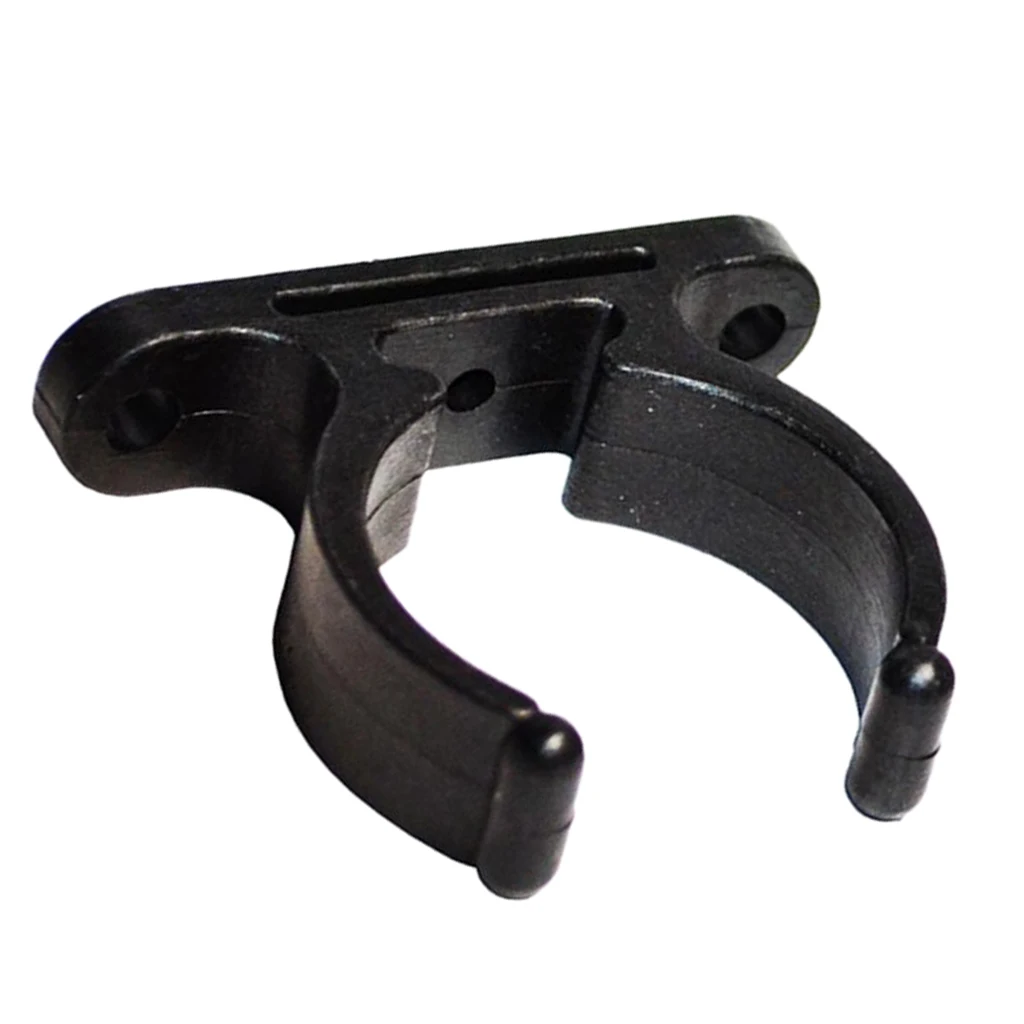 Boat Hook Paddle Holder Holder Fixing Pipe Clip Boat Hook Holder Mounting Clamp For Boat, Double Mounting Holes