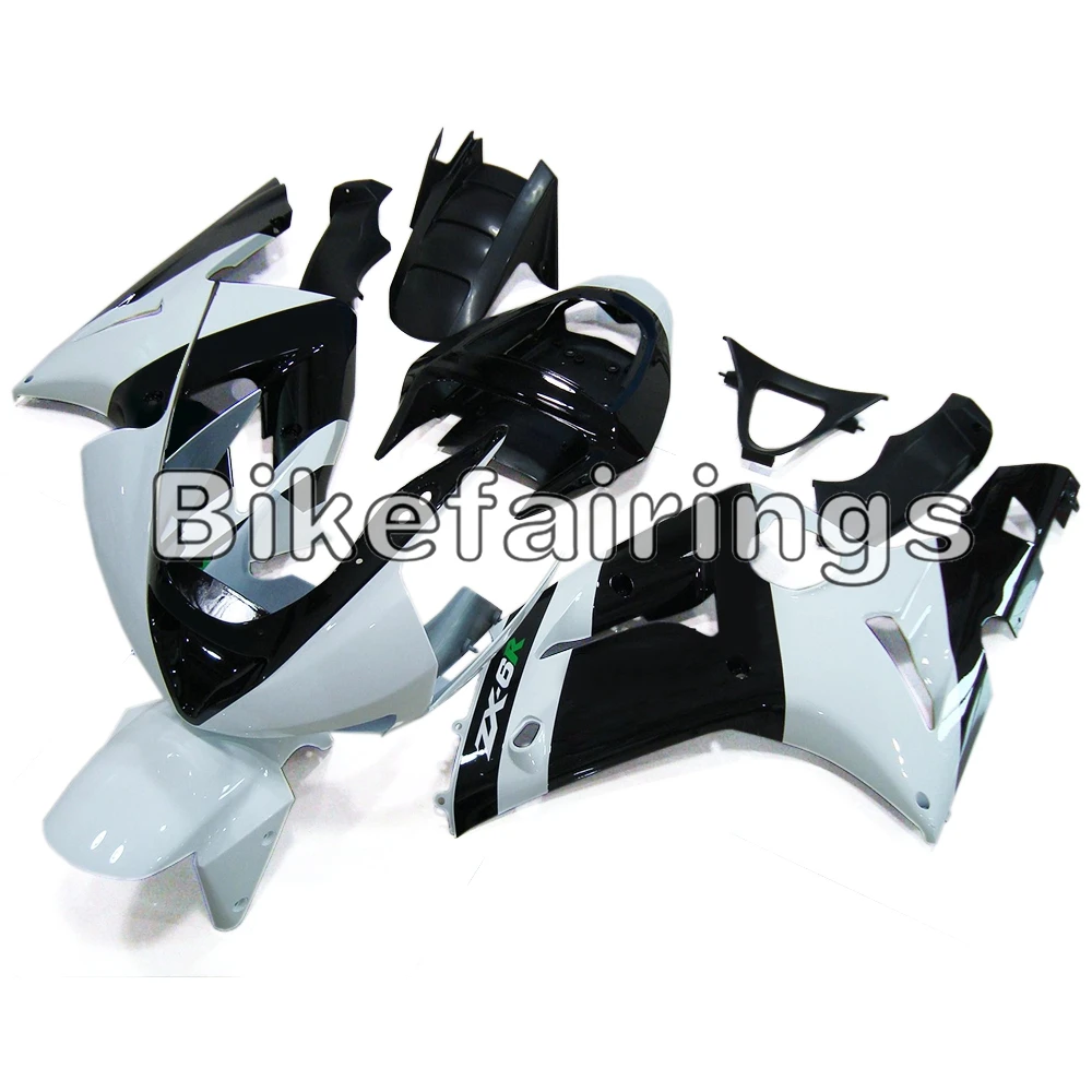 Для ZX-6R 2003 2004 ZX636R 636 03 04 ABS Пластик Обтекатель Набор Новый исследовательский
