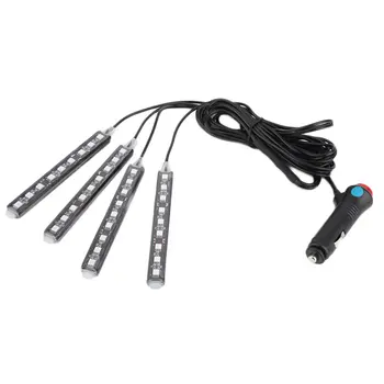 

180°Adjustable LED Chips Vehicle Atmosphere 12V Decoration Light Neon Lamp