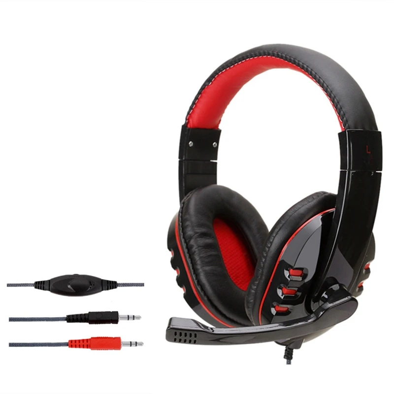 Wired Headphones LED Light Headset Gaming Earphone SY733 for Computer with microphone Auriculares Con Cable for PC