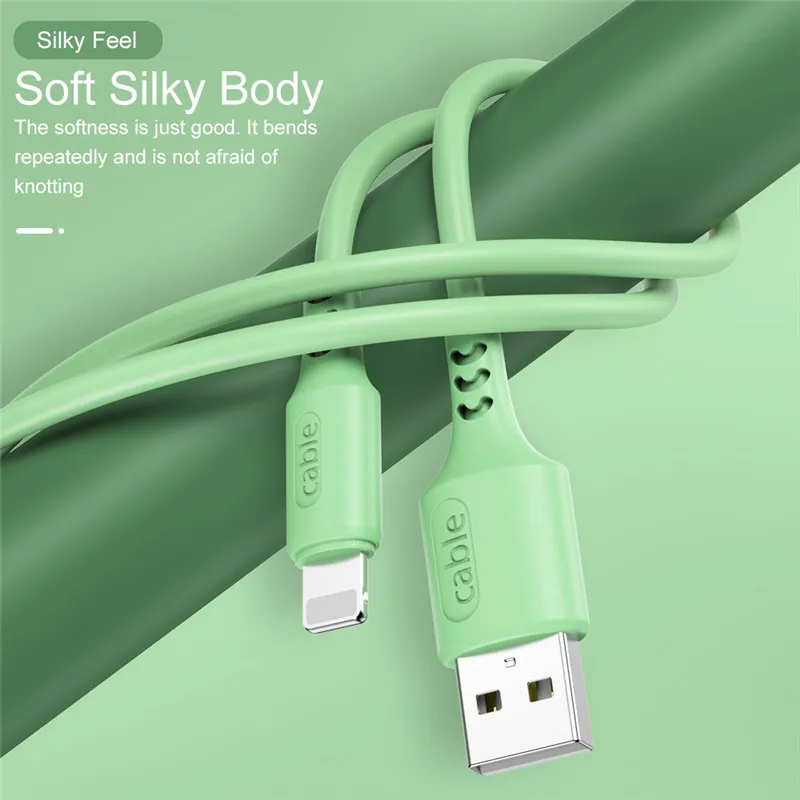 USB кабель для iPhone 11 Pro XS Max XR X 8 7 6s 6 Plus 5 SE 2020 iPad mini 4 кабели быстрой зарядки шнур
