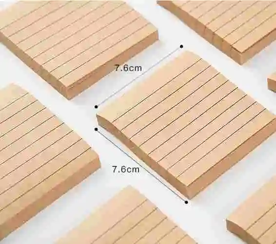 

Black line yellow paper memo pad(1piece)