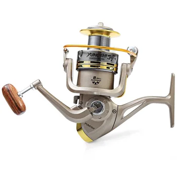 

YUMOSHI 8 BB Fish ratio 5.1: 1 Spinning Fishing Reel Crank Handle Carp Steering Fishing Reels Wheel(GS3000)