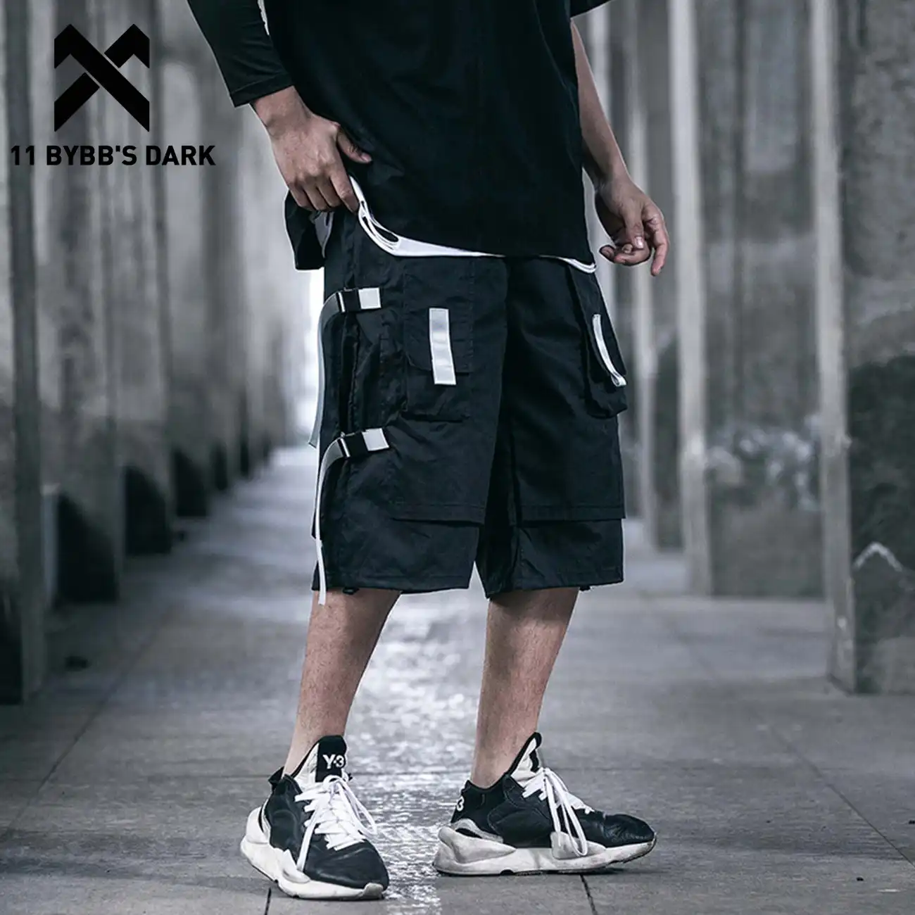 mens knee length joggers