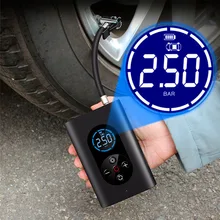 

Rechargeable Car Air Compressor 150PSI Electric Wireless Tire Inflator With LED Lamp Digital Tyre Air Inflatable Pump For Car