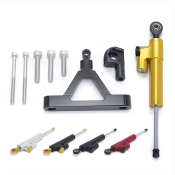 

Motorcycle Steering Damper Mount Bracket Support Kit For KAWASAKI ZX6R ZR-6R ZX 6R 2007 2008