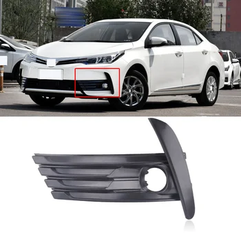 

CAPQX For Toyota Corolla 1.2T 2017 2018 Front bumper Fog Lamp garnish cover Fog light trim shell