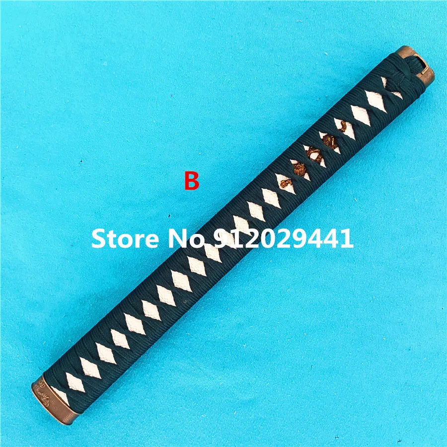 15CM*20CM*26CM*30CM*35CM* Handmade Japanese Samurai Sword Handle Set Kirsite Tsuka/Fuchi Kashira Nice Katana/Wakizashi DIY Acces