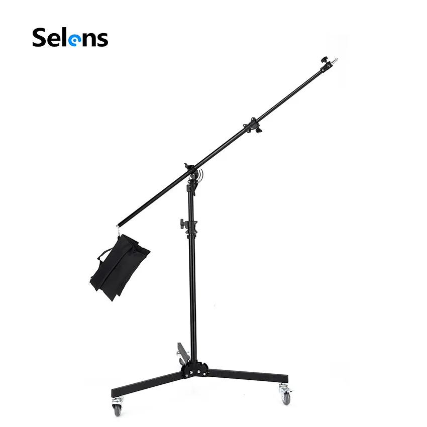 Meking 380cm/12ft Multi Function Light Stand Boom
