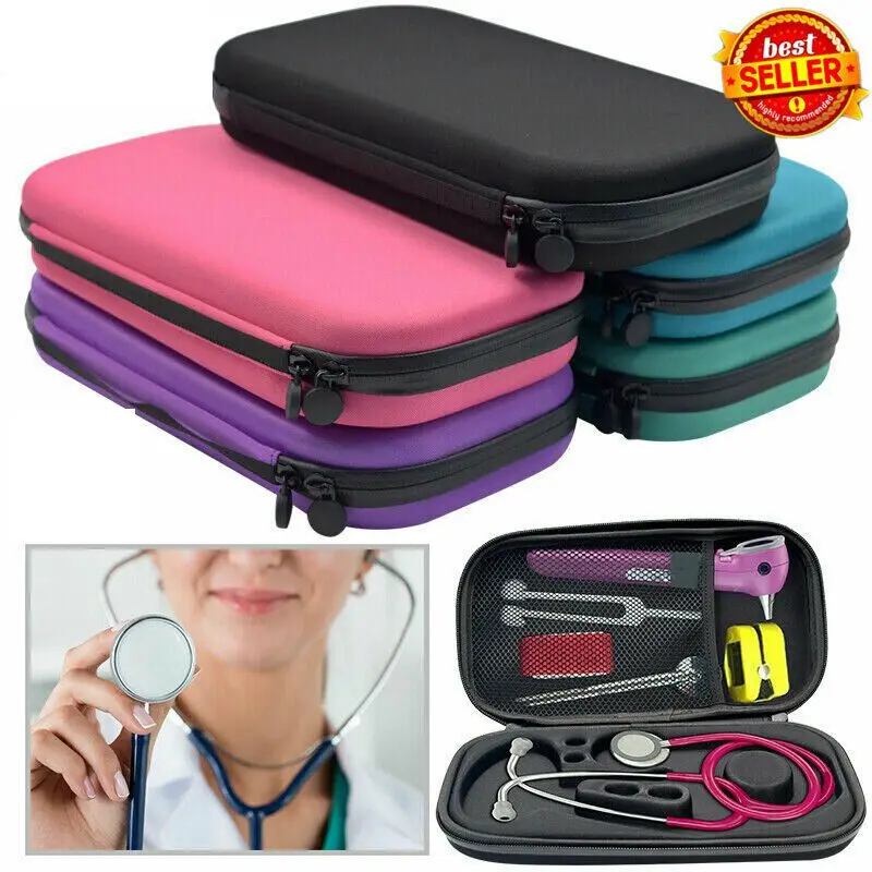 Стетоскоп для хранения Дорожный Чехол EVA медицинская сумка-Органайзер |