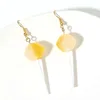 yellow lollipop
