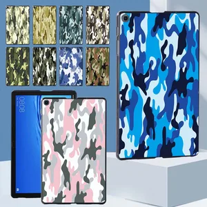 Камуфляж серии чехол для планшета для Huawei MediaPad M5 Lite 10,1 "/MediaPad M5 10,8" пластик Прочный жесткий для задней панели + стилус