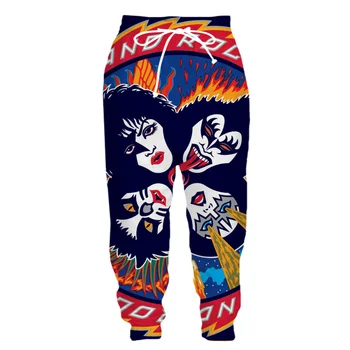 

Kiss Band Hoodie Men 3d print hooded sweatshirt/pants/shirts harajuku casual shorts funny streetwear hip hop ace frehley hoody