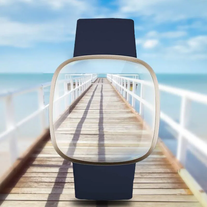 5pcs Ʈ TPU  ȣ ʸ Versa3 Ʈ ġ  Fitbit Versa 3/ Sense Ʈ ġ ü ȭ ȣ Ŀ