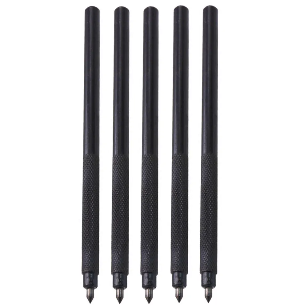 

5PCS/Set Line Scriber Tile Ceramic Engraving Tool Modeling Glass Scribing Marking Needles Marker Alloy Hand Dash Pen Steel Plate