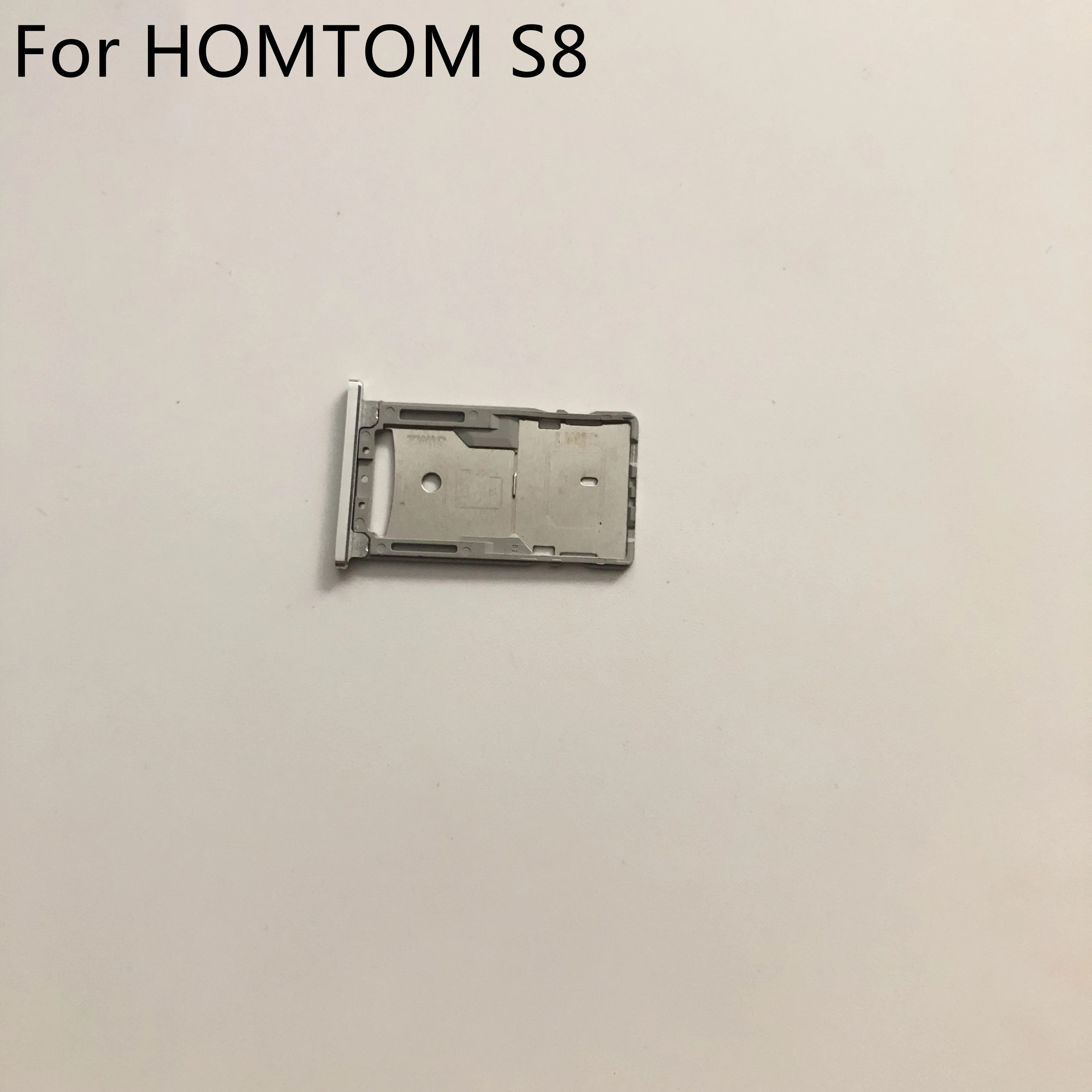 HOMTOM S8 б/у Sim держатель для карт лоток отделение для карт, в которое можно HOMTOM S8 MTK6750T 5," 1280x720 Смартфон
