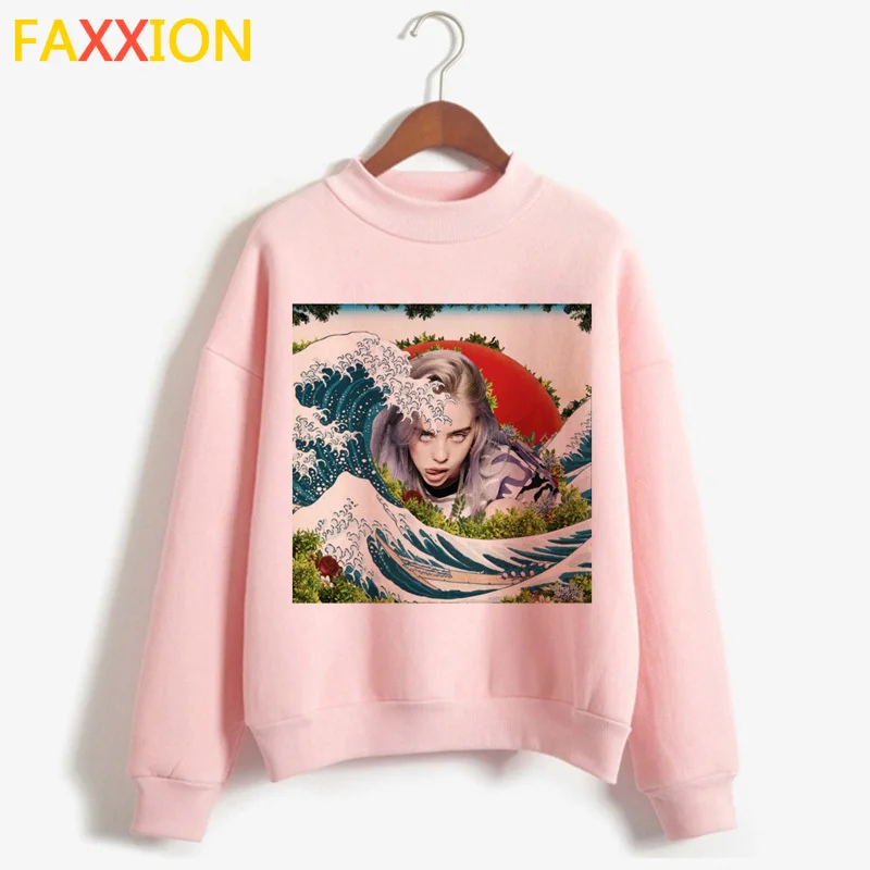 

New Billie Eilish Bad Guy Harajuku Hoodies Women When The Party's Over Ullzang Winter Warm Sweatshirt 90s Aesthetic Hoody Female