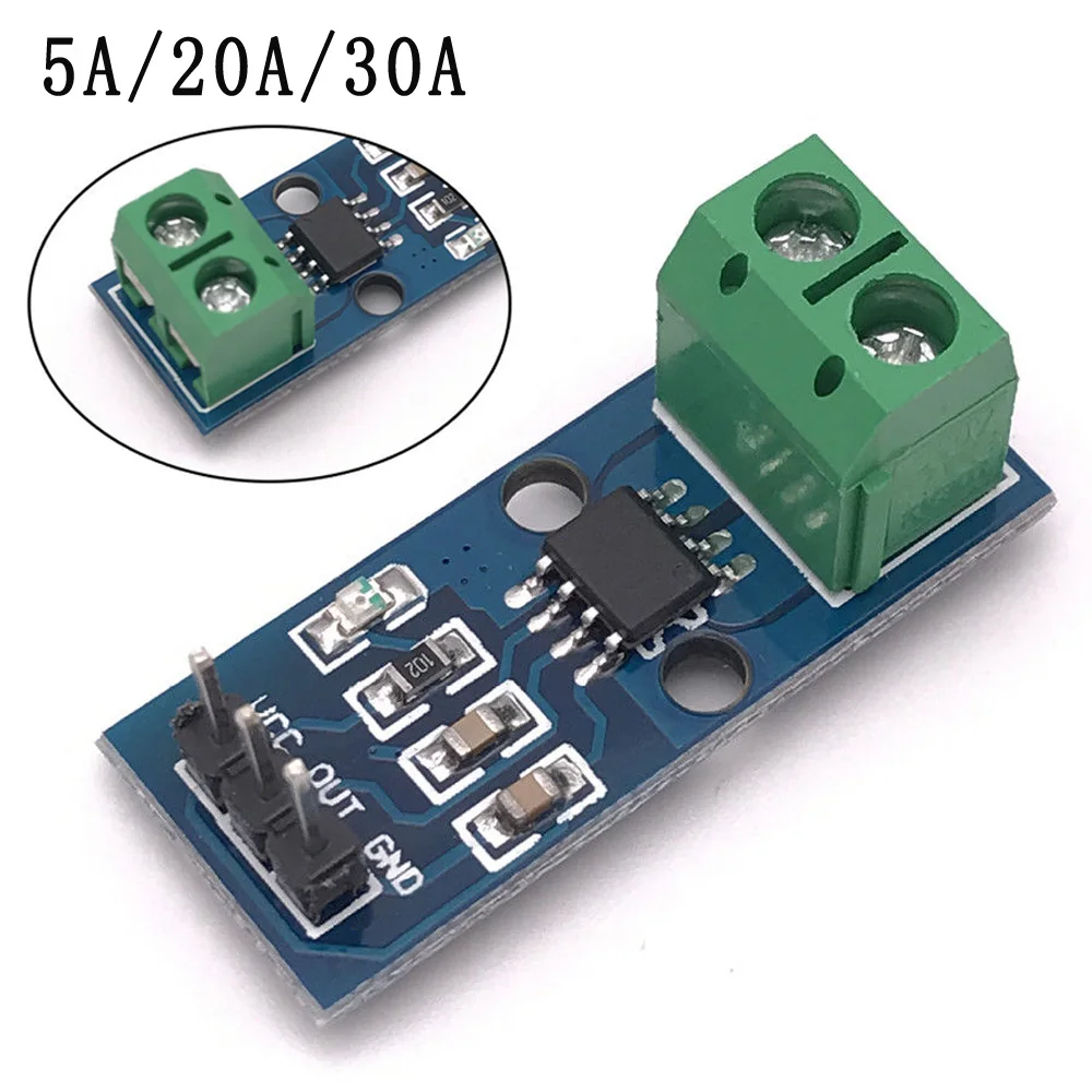 5A/20A/30A ACS712 Диапазон тока сенсор модуль для Arduino Raspberry Pi UNO