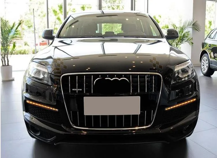Подходит для Audi Q7 2006-2009 автомобильные аксессуары белый светильник s дневной ходовой светильник Желтый поворотный светильник светодиодный противотуманный светильник автомобильный светильник s