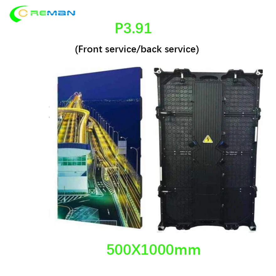Крытый светодиодный видео стенная панель экран дисплея 500X1000 мм 100 200 дюйма интерьер P3.91 кривая спереди сервис реклама видео стена