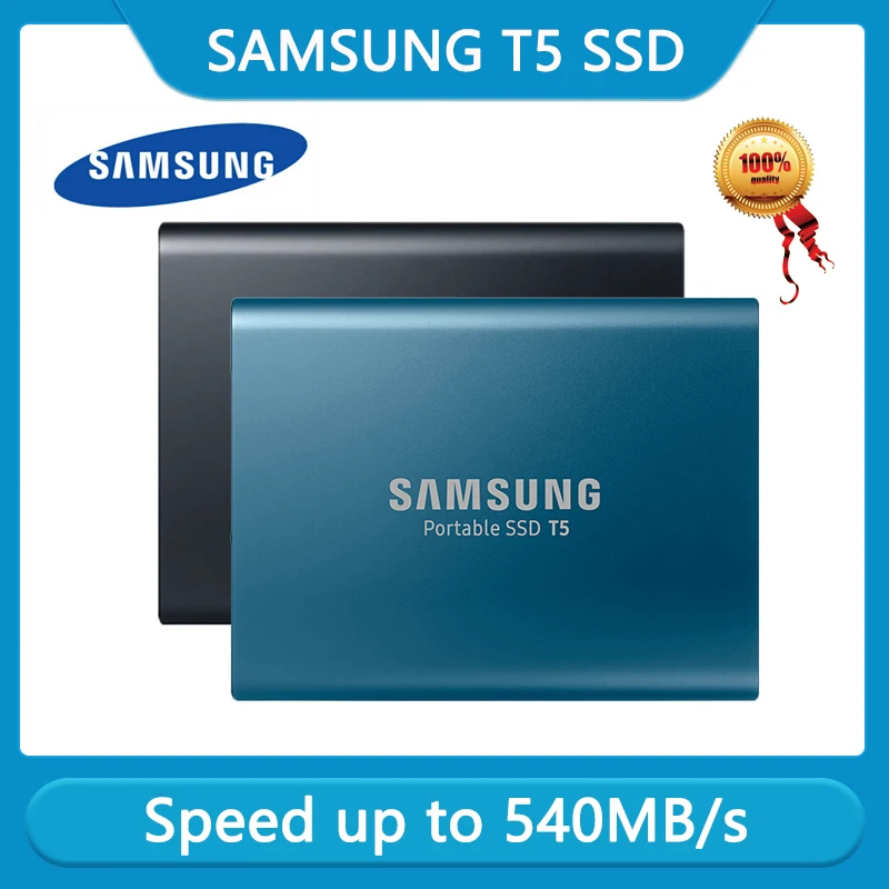 ikke noget Inspektion styrte Samsung T5 Portable Ssd 1tb - Up To 540mb/s - Usb 3.1 External Solid State  Drive - Portable Solid State Drives - AliExpress