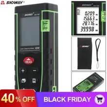 SW-T40 40 м портативный многофункциональный дальномер/площадь/объем/Пифагор измерение лазерный дальномер Поддержка одного расстояния и