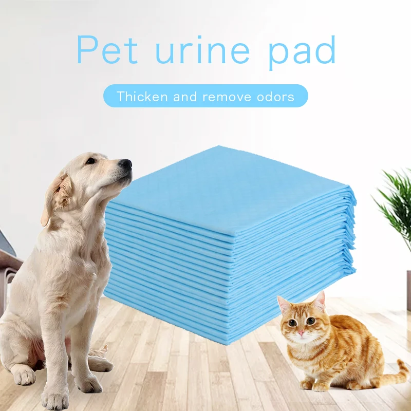 Almohadilla de orina desechable para perros y mascotas, almohadilla de pañales absorbente, a prueba de fugas, impermeable, para adiestramiento de perros