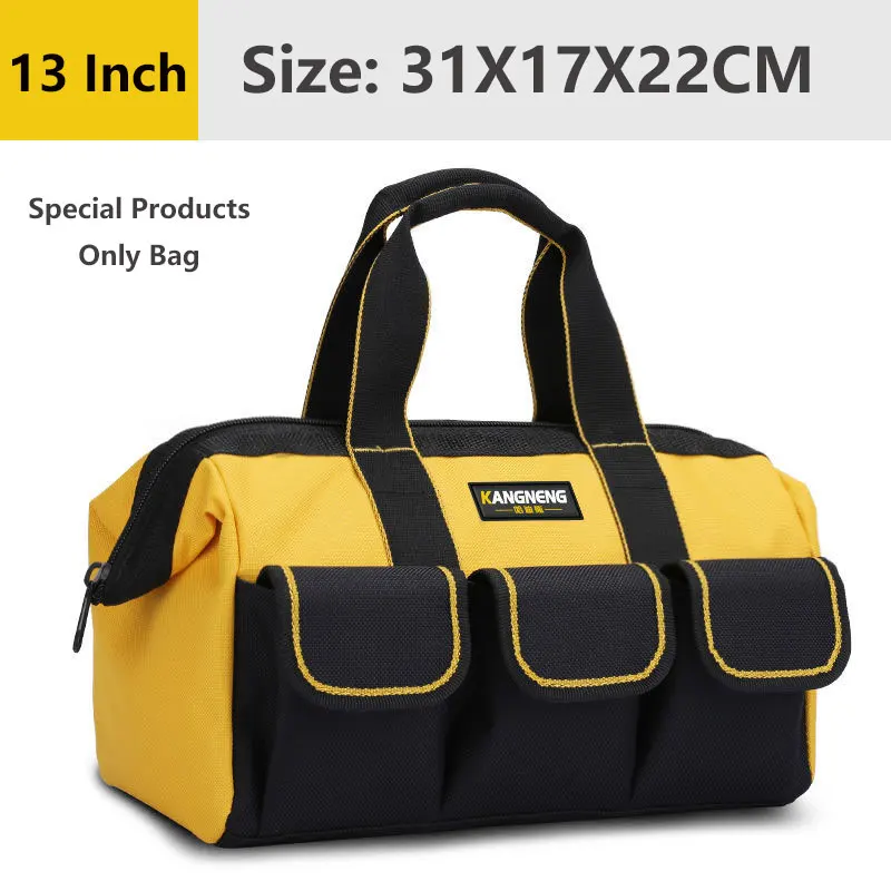 rolling tool chest Repair Tools Bag Workpro Suitcase Storage Organizer Electrician Tool Belt Multiple Function Large Capacity Oxford Waterproof tool chest with tools Tool Storage Items