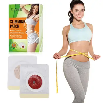 

30 Pcs Magnetic Abdominal Slimming Navel Paste Lose Weight Slim Patch Fat Burning Detox Belly Lose Weight Sticker Health Care