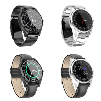 

DT19 Bluetooth Smart Watch Men Metal Wristwatch Dial Call Heart Rate Blood pressure sport Fitness tracker SmartWatch