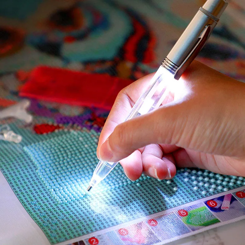 LED DIY Diamond Painting Pen with Light Illumination