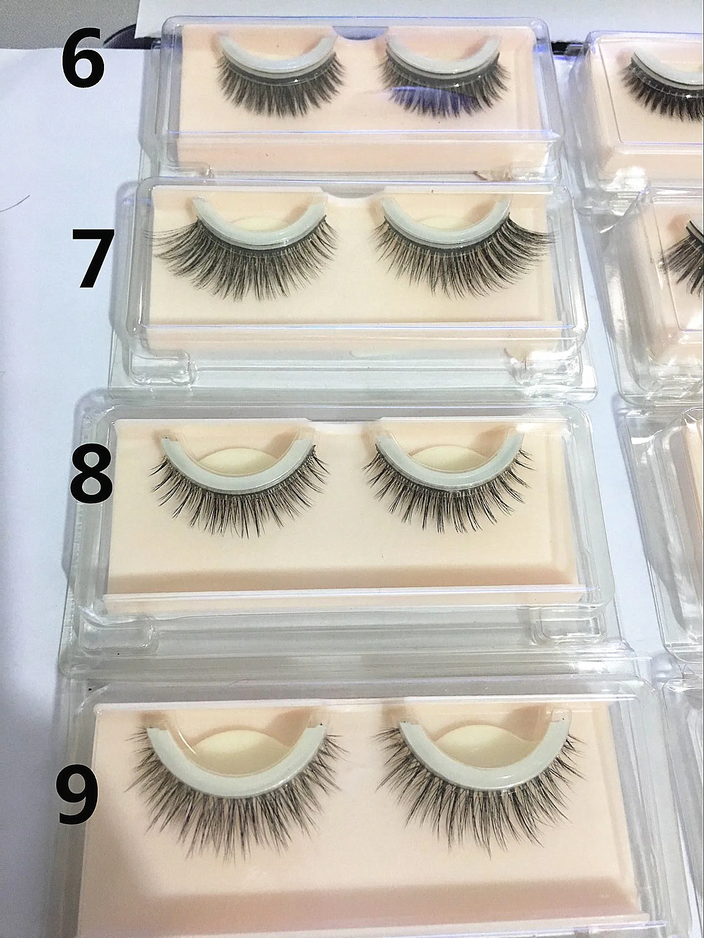 

3d magnetic false eyelashes glue-free one-touch self-adhesive false eyelashes thick cross magnet eyelashes