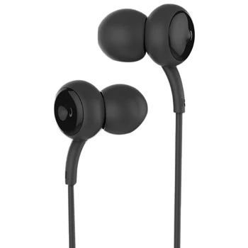 

Original REMAX RM510 3.5mm Plug Concave Convex Design Earbuds Wired Control Heavy Bass Earphone With Mic For Sports Earphones