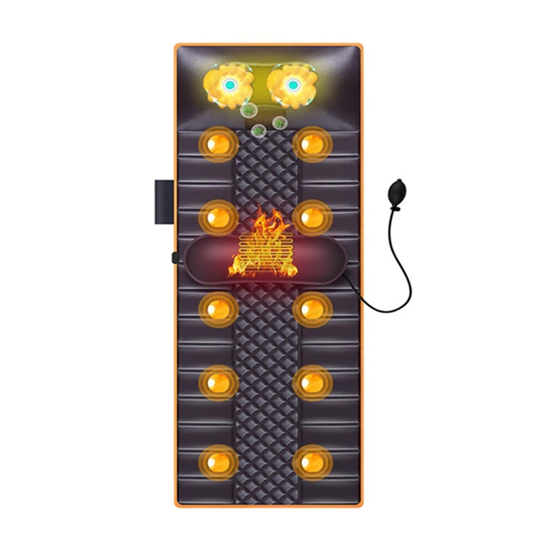 Multifunction Electric Massage Mattress Vibration Hot Compress Cervical