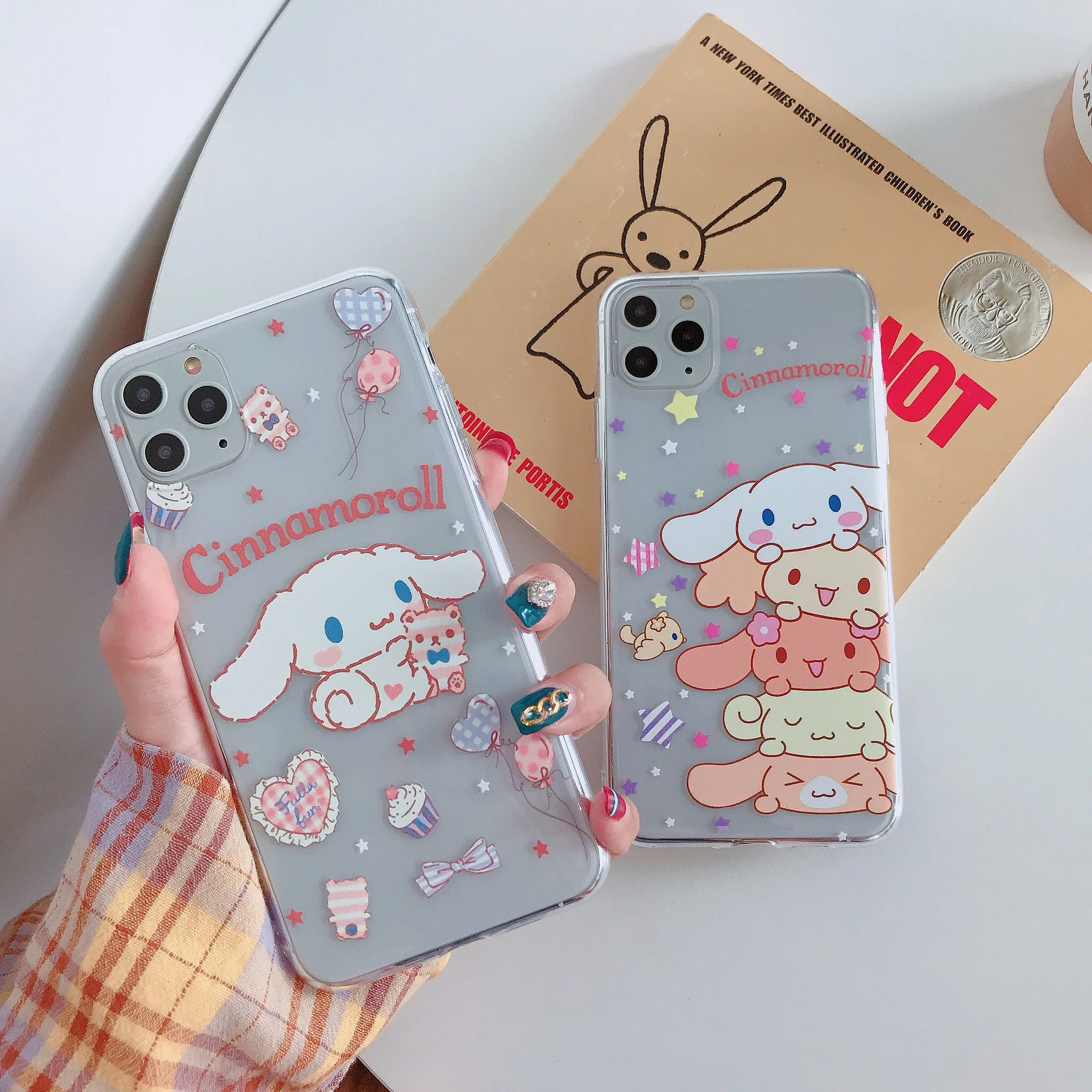 Harajuku girl women hello kitty my melody phone case for iphone 11 Pro Max XR 6 6S 7 8 Plus soft silicon clear anime cover | Мобильные