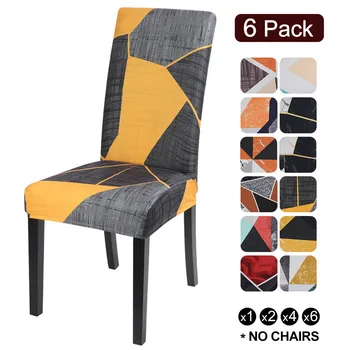 

1/2/4/6Pcs Big Chair Cover Furniture Protector Elastic Seat Chair Covers Stretch High Quality Chair Slipcovers For Hotel Banquet