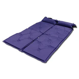 

9 Point with Pillow Self Inflatable Mattress Outdoor Moisture Proof Pad zhang peng dian Makeshift Bed Sleeping Mats-Joint