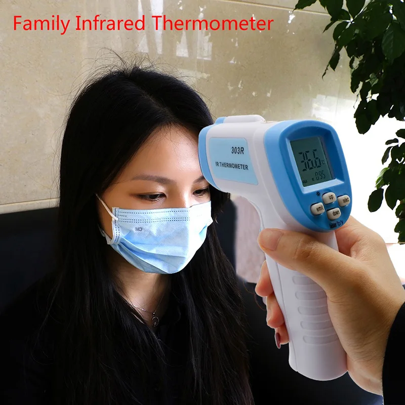 

Infrared Thermometer No-contact Digital Thermometers for Forehead Temperature Meter Measuring HTQ99