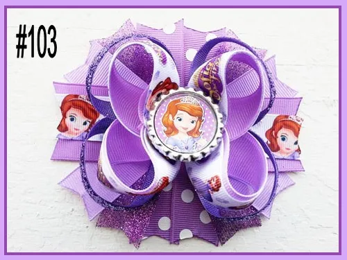 A0145ibl150324103 4," Вдохновленный Бутик слоистых волос бант на день рождения для волос банты девушки заколки для волос - Цвет: A0145ibl150324103